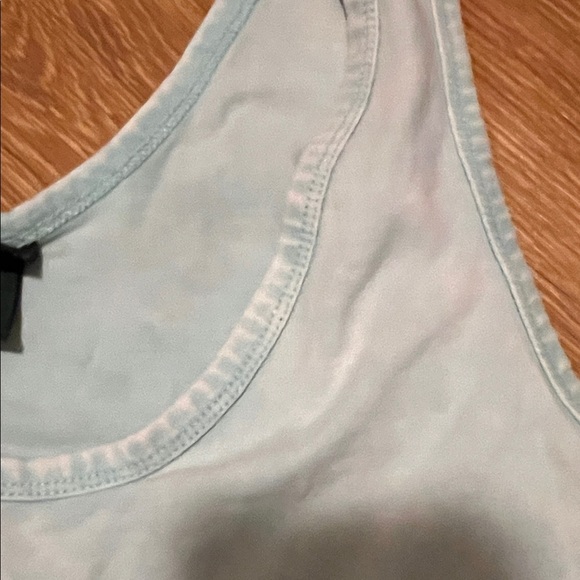 Wild Fable Light green Knot Front Tank Top cropped medium - Picture 4 of 4